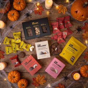 Forside-EN 9 Halloween kit 2026 spar 37% gourmet marshmallows med belgisk chokolade