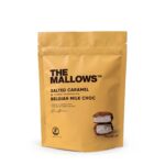 The Mallows pose gourmet marshmallows skumfiduser karamel salt mælke chokolade enkeltpakket fra Emma Bülow Marshmallows caramel salted milk Maldon sea salt chocolate
