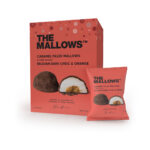 Dark Chocolate caramel filled mallows mørk chokolade orange appelsin skumfiduser gourmet marshmallows box