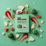 Strawberry Filled Mallows Box White Choc + watermelon Mallows Jordbærfyldte skumfiduser hvid chokolade vandmelon marshmallows Emma Bülow