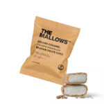 The Mallows pose golden caramel gourmet marshmallows skumfiduser karamel salt dulce chokolade fra Emma Bülow Marshmallows caramel salted dulce chocolate Maldon sea salt